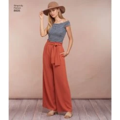 Simplicity Pattern 8605 Pull On Skirt And Pants