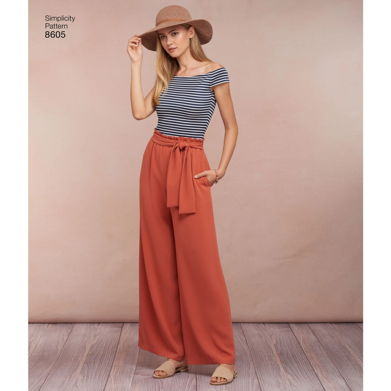 Simplicity Pattern 8605 Pull On Skirt And Pants 1 Simplicity Pattern 8605 Pull On Skirt And Pants