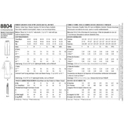 Simplicity Pattern 8804 Unisex-loungewear -Jaycotts Shop simplicity plus size sleepwear pattern 8804 envelope back