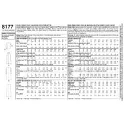 Simplicity Pattern 8177 Features A Duster Length Coat Or Vest, 11 Simplicity Pattern 8177 Features A Duster Length Coat Or Vest, -Jaycotts Shop simplicity plus sizes pattern 8177 envelope back