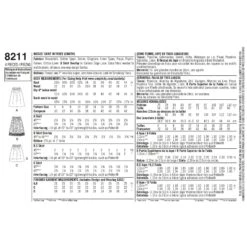 Simplicity Pattern 8211 Misses' Dirndl Skirts 9 Simplicity Pattern 8211 Misses' Dirndl Skirts -Jaycotts Shop simplicity skirts pants pattern 8211 envelope back